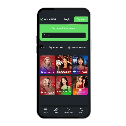 Winningz login